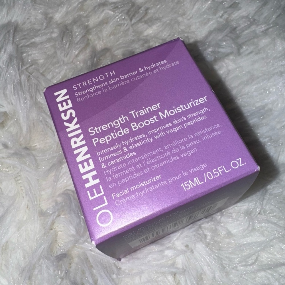 NWB Mini Ole Henriksen Strength Trainer Peptide Boost Moisturizer .5oz